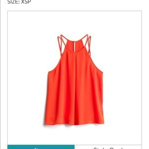 Stixfix strappy halter blouse